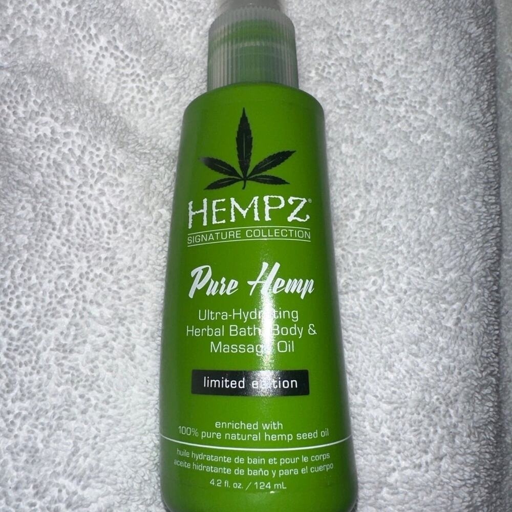 HEMPZ Pure Hemp Bath Body Massage Oil
